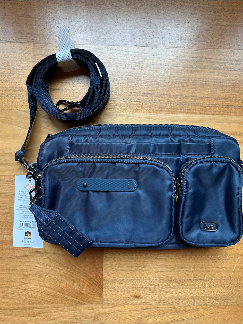 NWT Lug Switcheroo in Indigo